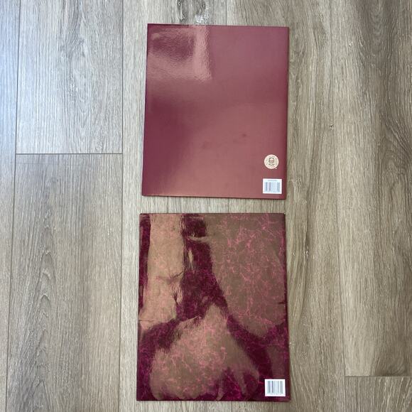 University of Chicago 2 Pocket Folders Lot 9 Maroon Grey Blue Seal - Picture 4 of 16